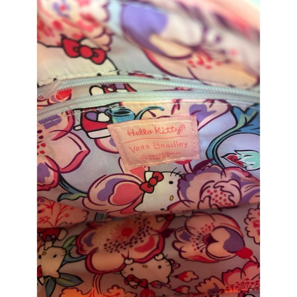 Vera Bradley
Frannie Crescent Crossbody Bag in Hello Kitty Gingham - Picture 8 of 13
